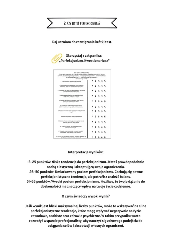 Odwaga, lęk, perfekcjonizm, motywacja, relacje. Zbiór scenariuszy. - obrazek 6