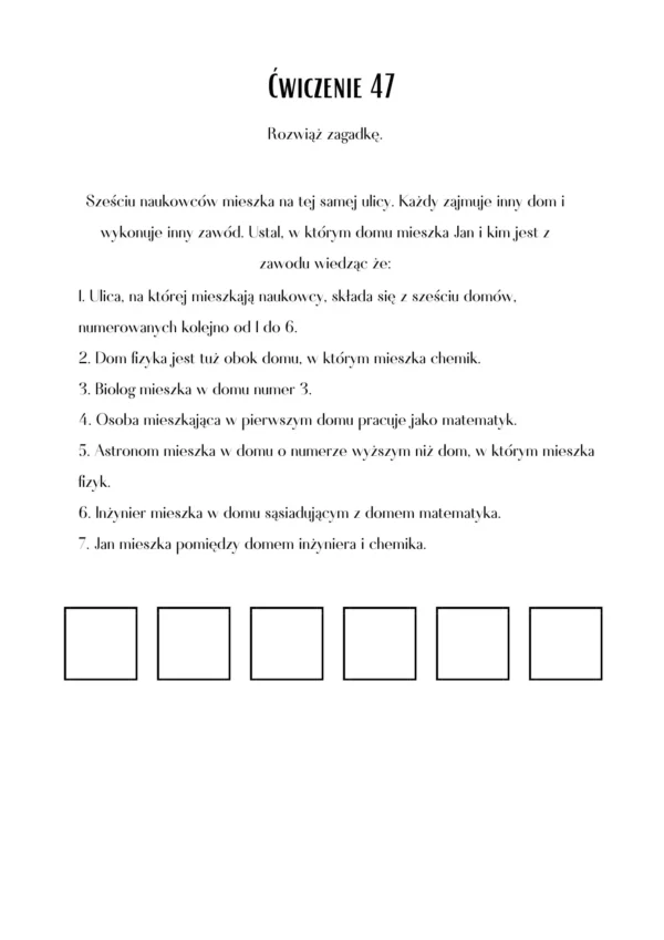 Ćwiczenia na pamięć i koncentrację uwagi dla nastolatków część 5 - obrazek 2