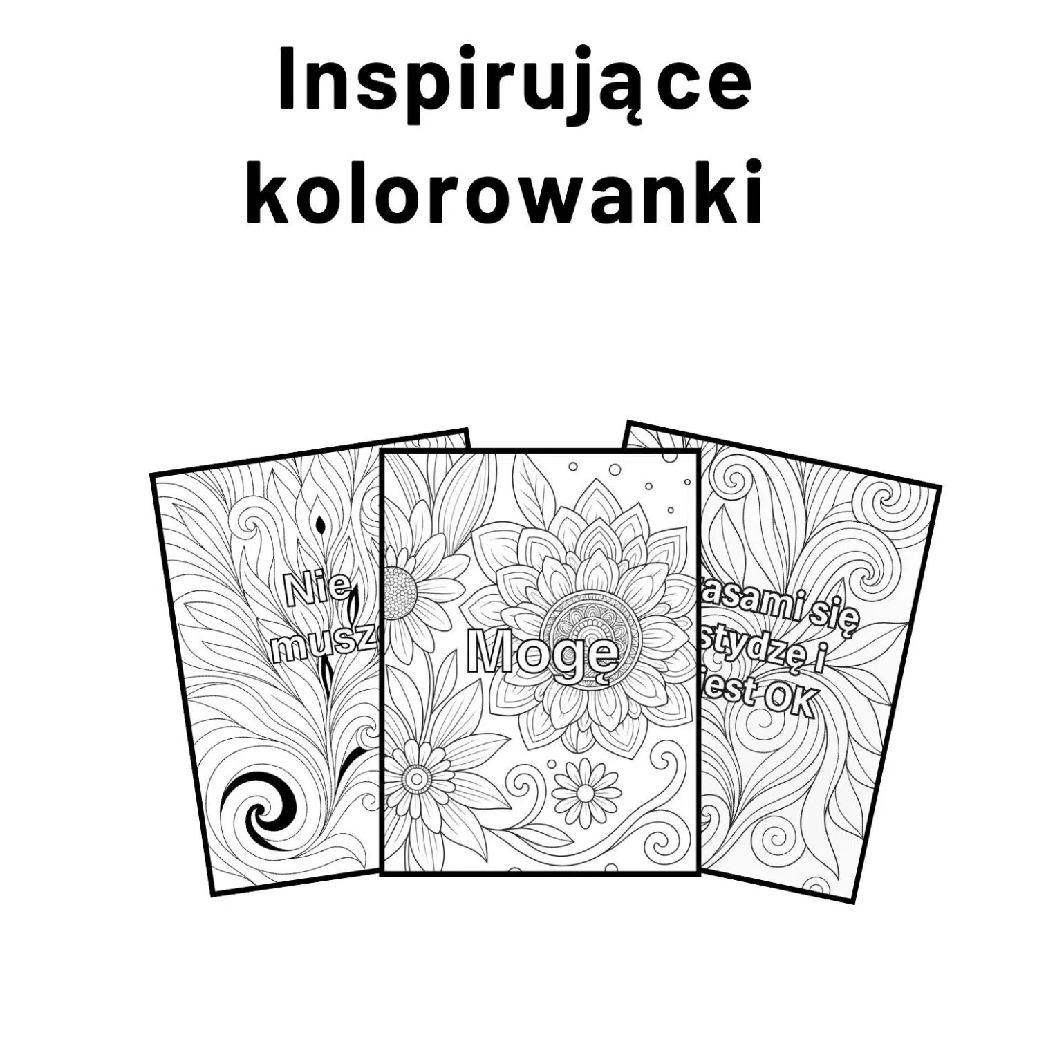 Inspirujące kolorowanki