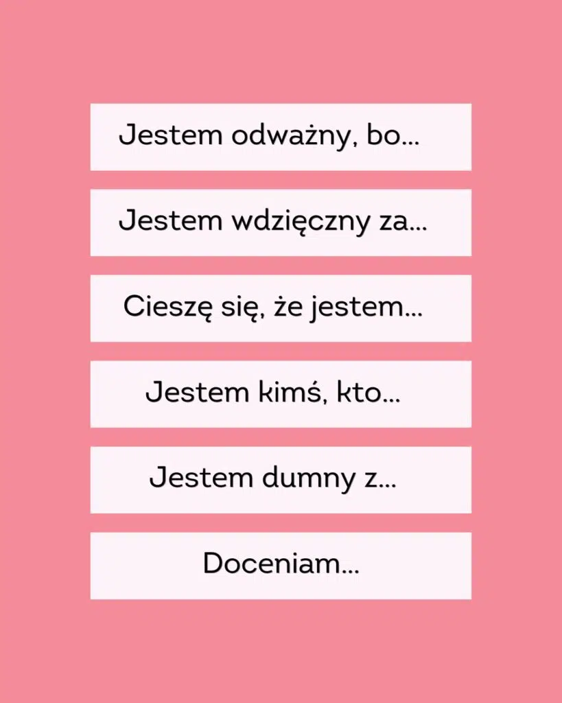 Poczucie własnej wartości