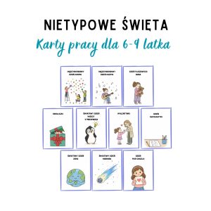 Nietypowe święta. Karty pracy